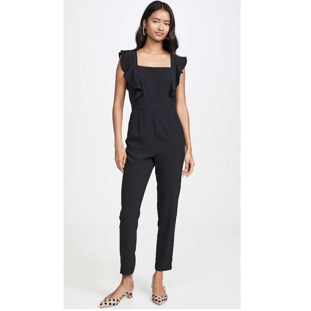 Cupcakes & Cashmere Tamara Jumpsuit in Black.